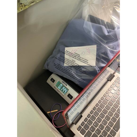 Nine West powder blue slacks trousers pants size 16 powder blue high waist - Picture 15 of 16